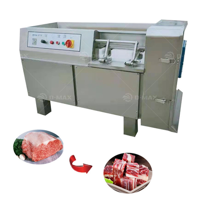 Высокая эффективность резки замороженного мяса режущая машина 3kw для свинины говядины курицы диктор