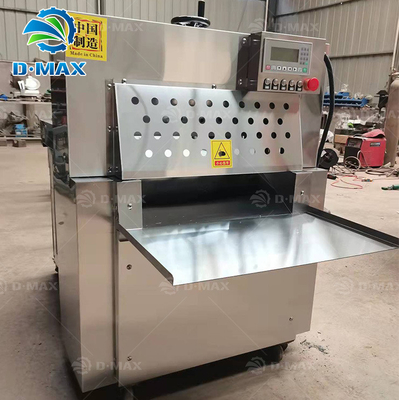 95 KG полный автоматический CNC Широкий замороженный рыба мясо бекон лом резать Сделать лом 4 рулонов машина легкая работа