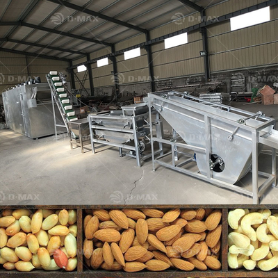 Линия производства сепаратора миндаля для продуктовых магазинов