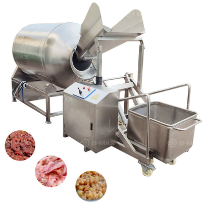 Продовольственная промышленность Мясо вакуумный ролл коленчатый Tumbler Machine для большого размера куриной соляной