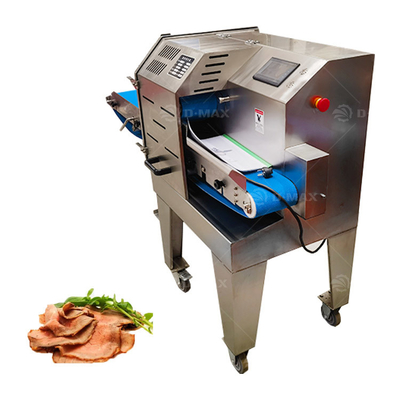 Порезать вареное мясо с 380V нержавеющей стали Deli Slicer прочный ветчина режущая машина