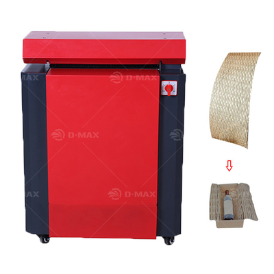 Отходы из гофрированного картона Картонная пластинка Shredder на 6 м / мин Скорость для легкой эксплуатации