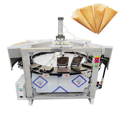 2024 Питьевые продукты Промышленный Stroopwafel Мороженое Wafer яйцекрутка Waffle Maker для торговли