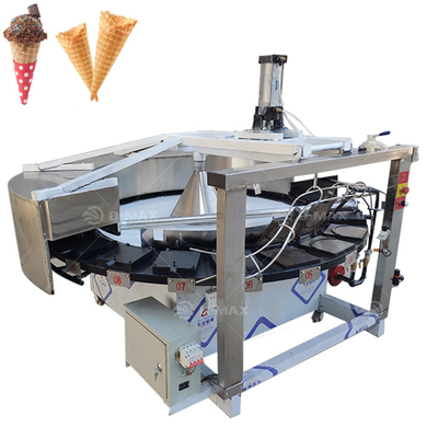 Окс Хорн Криспи Конус Making Machine Моделирующая мороженое Конусная машина с 300 штук / час