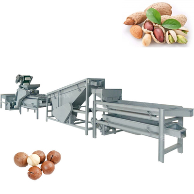 Коммерческое использование Миндалевые орехи Sheller Breaking Cracking Machine for Walnut Palm Kernel