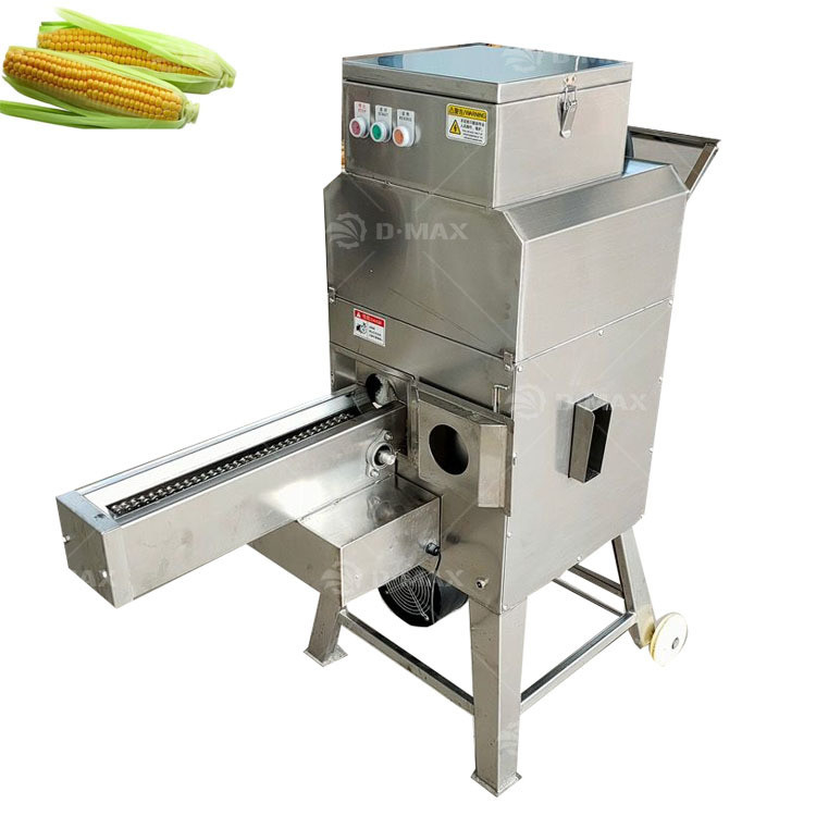 Простая работа Машины для молотья сладкой кукурузы с высокой скоростью молотья